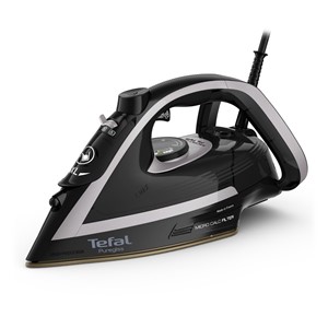 Tefal Puregliss FV8062E0 iron Dry & Steam iron Durilium AirGlide Autoclean soleplate 3000 W Black, Grey