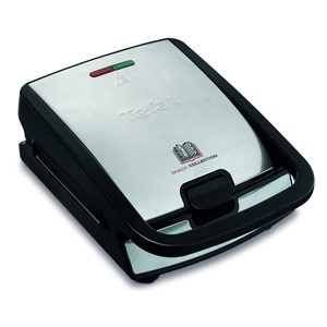 Tefal Snack Collection SW 852 D sandwich maker 700 W Black,Stainless steel