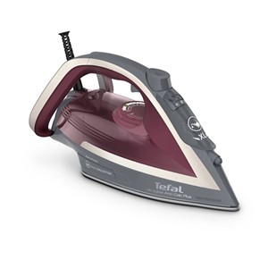 Tefal Ultragliss Anti-Calc Plus FV6840 Steam iron 2800 W Purple, Silver