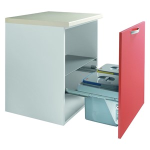 Teka ECO 60 30 L 2 basket(s) Galvanized steel Grey