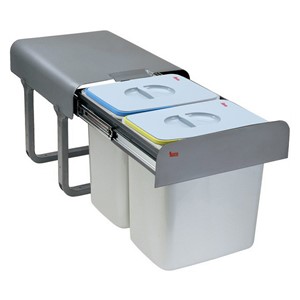 Teka ECO EASY 45 30 L 2 basket(s) Galvanized steel Grey