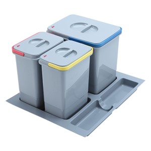 Teka ECO EASY 60 22 L 3 basket(s) Grey