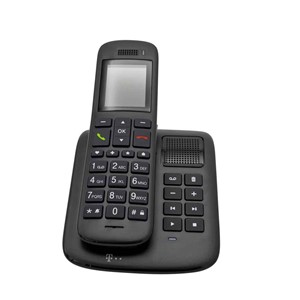 Telekom Sinus A 32 DECT telephone Caller ID Ebony