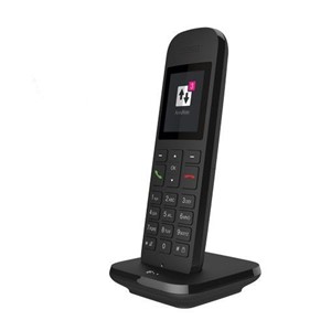 Telekom Speedphone 12 schwarz Mobilteil /Ladeschale IP phone Black TFT