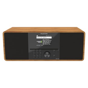 Telestar 5701300 radio Internet Digital Wood