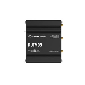 Teltonika RUTM09 wired router Gigabit Ethernet Black