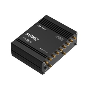 Teltonika RUTM5210B000 wireless router Gigabit Ethernet Dual-band (2.4 GHz /5 GHz) 5G Black