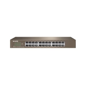 Tenda 24-port Gigabit Ethernet Switch Unmanaged Blue