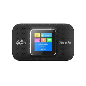 Tenda 4G185 wireless router Single-band (2.4 GHz) 4G Black