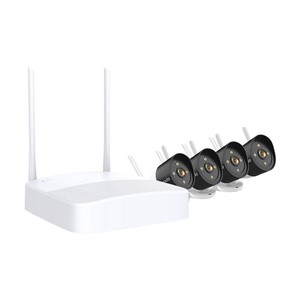Tenda K4W-3TC video surveillance kit Wired & Wireless 4 channels