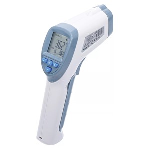 BGS Termometar za mjerenje temperature čela | beskontaktni, infracrveni | za ljude + predmete | 0 - 100°