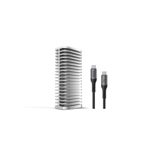 TerraMaster D1 SSD Pro SSD enclosure Aluminium M.2