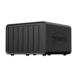 TerraMaster F6-424 MAX NAS /storage server Desktop Intel® Core™ i5 i5-1235U 8 GB DDR5 Black