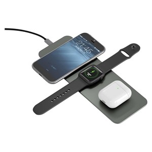Terratec ChargeAIR All Headphones, Headset, Smartphone, Smartwatch Green Wireless charging Fast charging Indoor