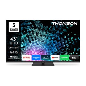 Thomson 43MG7C15 TV 109.2 cm (43) 4K Ultra HD Smart TV Wi-Fi Black 320 cd /m² + Poklon gratis zidni nosač za televizor
