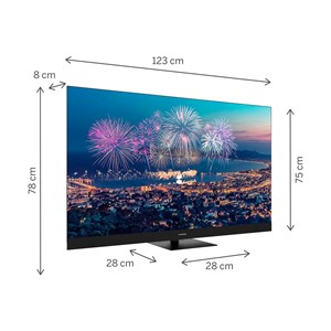 Thomson Q70 Series 55QG6C14 TV 139.7 cm (55) 4K Ultra HD Smart TV Wi-Fi Black + Poklon gratis zidni nosač za televizor