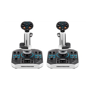 Thrustmaster Sol-R 2 HOSAS Space Sim Duo Black, White USB Flightstick Analogue /Digital PC