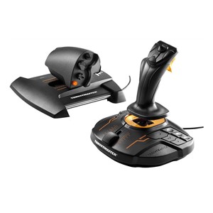 Thrustmaster T-16000M FCS Hotas Black, Orange USB Joystick Analogue /Digital PC