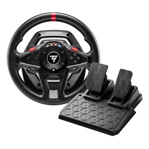 Thrustmaster T128-P Black USB Steering wheel + Pedals Analogue PC, PlayStation 4, PlayStation 5