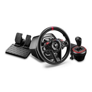 Thrustmaster T128 Shifter Pack Black USB Steering wheel + Pedals Analogue PC, Xbox