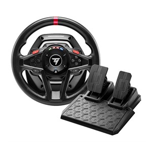Thrustmaster T128 SimTask Farming Pack Black USB Steering wheel + pedals + shifter Analogue /Digital PC, PlayStation 4, PlayStation 5