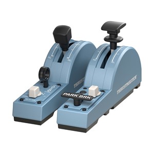 Thrustmaster TCA Quadrant Add-On Airbus Edition Black, Blue Flight Sim PC