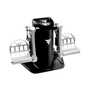 Thrustmaster TPR Rudder Black, Silver USB Flight Sim Analogue PC