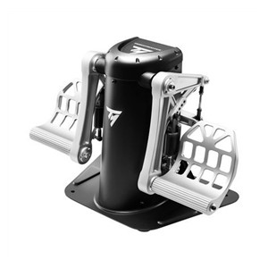 Thrustmaster TPR Rudder Black, Silver USB Flight Sim Analogue PC