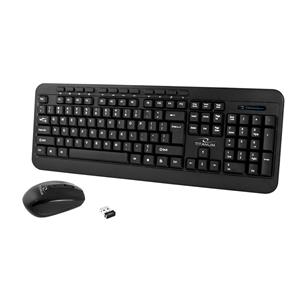 TITANUM TK108 Keyboard + USB mouse Black