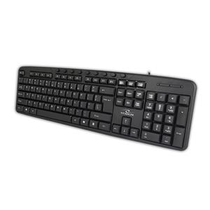 Titanum TK111 USB multimedia keyboard Black