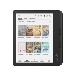 Tolino 4016621130183 e-book reader Touchscreen Wi-Fi Black