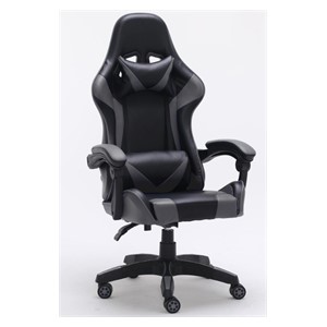 Topeshop FOTEL REMUS SZARY office /computer chair Padded seat Padded backrest