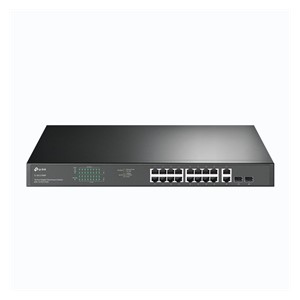 TP-Link 18-Port Gigabit Rackmount Switch with 16 PoE+