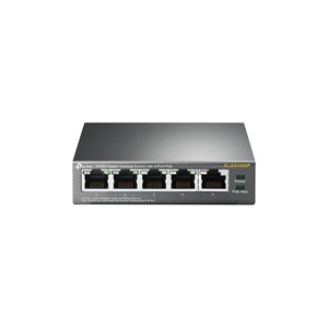 TP-Link 5-Port Gigabit Desktop PoE Switch with 4-Port