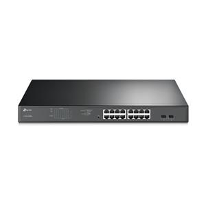 TP-Link JetStream 16-Port Gigabit Easy Smart PoE/PoE+ Switch 2