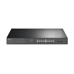 TP-Link JetStream 16-Port Gigabit Easy Smart PoE/PoE+ Switch