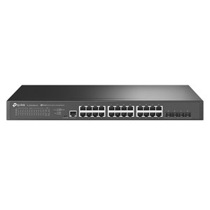 TP-Link JetStream TL-SG3428X-M2 network switch Managed L2+ 2.5G Ethernet (100 /1000 /2500) 1U Black
