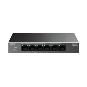 TP-Link LiteWave LS106LP network switch Unmanaged Fast Ethernet (10/100) Power over Ethernet (PoE) Black