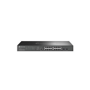TP-Link Omada 16-Port 2.5G and 2-Port 10GE SFP+ L2+ Managed Switch with 8-Port PoE+