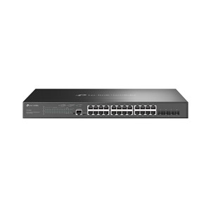 TP-Link Omada 28-Port Gigabit L2+ Managed Switch with 24-Port PoE+