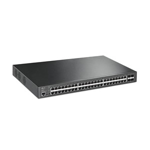 TP-Link Omada 48-Port Gigabit and 4-Port 10GE SFP+ L2+ Managed Switch with 48-Port PoE+