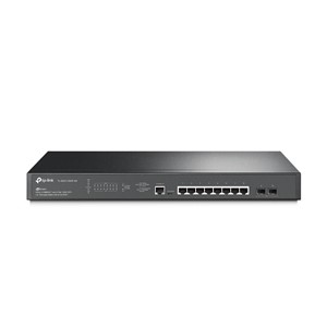 TP-Link Omada 8-Port 2.5GBASE-T and 2-Port 10GE SFP+ L2+ Managed Switch with 8-Port PoE+