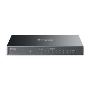 TP-Link Omada ES210GP network switch Managed L2 Gigabit Ethernet (10 /100 /1000) Power over Ethernet (PoE) DIN rail Black