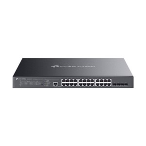 TP-Link Omada SG3428XMPP network switch Managed L2+ Gigabit Ethernet (10 /100 /1000) Power over Ethernet (PoE) 1U Black