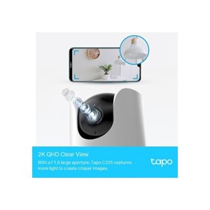 TP-LINK Tapo C225 2k QHD 2560 × 1440px WiFi AI Pan /Tilt Security Camera