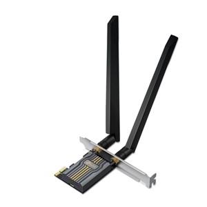 TP-LINK TBE400E Wi-Fi 7 BE6500 Bluetooth 5.4 PCIe Network Card