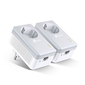 TP-LINK TL-PA4010P KIT AV600 Powerline Adapter with Outlet