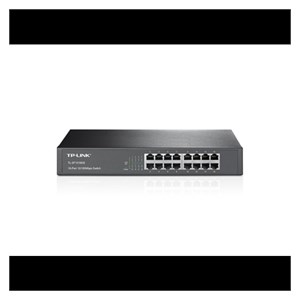TP-LINK TL-SF1016DS 16 Port 100Mbps Rackmount Network Switch