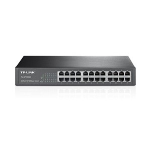 TP-Link TL-SF1024D network switch Unmanaged Fast Ethernet (10 /100) Grey