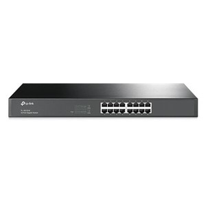 TP-Link TL-SG1016 network switch Unmanaged Gigabit Ethernet (10 /100 /1000) 1U Black